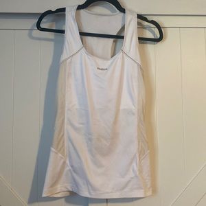 Reebok White Workout Halter Top